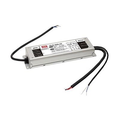 MEAN WELL LED Driver, 54V Output, 200W Output, 3.72A Output, Constant Current / Constant Voltage Dimmable [ELG-200-54AB-3Y]; 611-378