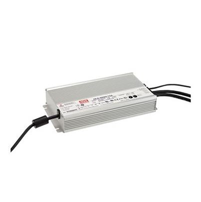 MEAN WELL LED Driver, 12V Output, 600W Output, 40A Output, Constant Current / Constant Voltage Dimmable [HLG-600H-12]; 611-388