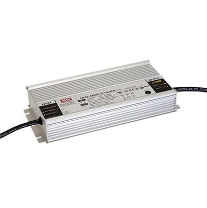 MEAN WELL LED Driver, 280V Output, 480W Output, 2.1A Output, Constant Current Dimmable [HLG-480H-C2100B]; 611-392