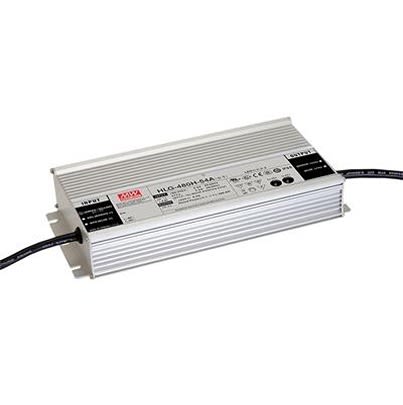 MEAN WELL LED Driver, 42V Output, 480W Output, 11.4A Output, Constant Current / Constant Voltage Dimmable [HLG-480H-42A]; 611-397