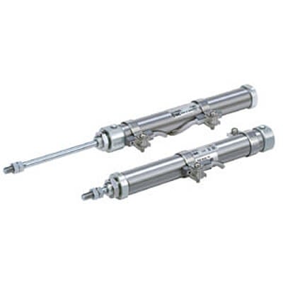 SMC Pneumatic Cylinder - CJ2B16-15SRZ, 16mm Bore, 15mm Stroke, CJ2 Series, Single Acting [CJ2B16-15SRZ]; 611-562
