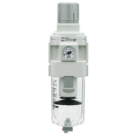 SMC AW40 Filter Regulator, 5μm, G 1/2, Automatic, 10 bar, AW40-F04C-D [AW40-F04C-D]; 611-799