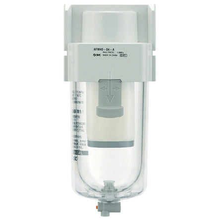 SMC 200 L/min G 1/4 Mist Separator, 0.3μm filtration, 0.5bar to 10 bar [AFM20-F02-C-A]; 612-176