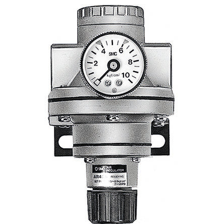 SMC G 1/4 Pneumatic Regulator - 0.05MPa to 0.83MPa, AR425-F02 [AR425-F02]; 612-183