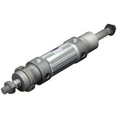 SMC Double Acting Cylinder - C76WE32-25, 32mm Bore, 25mm Stroke, C76 Series Series, Double Acting [C76WE32-25]; 612-194