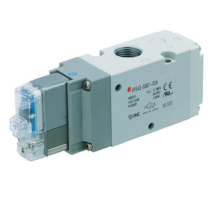SMC 2 Position Single Pneumatic Solenoid Valve - Solenoid Rc 1/4 SY7000 Series 110V ac [SY7120-3DZ-02-F2-Q]; 612-538