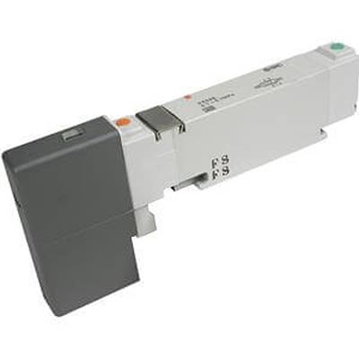 SMC 2 Position Double Pneumatic Solenoid Valve - Solenoid/Solenoid VQC1000 Series 24V dc [VQC1200BN-51]; 612-652