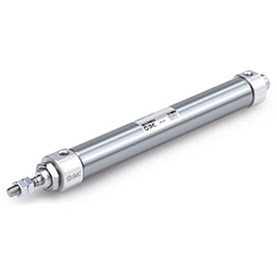 SMC Double Acting Cylinder - CJ2B16-22+22Z-XC10, 16mm Bore, 22mm Stroke, CJ2 Series, Double Acting [CJ2B16-22+22Z-XC10]; 612-762