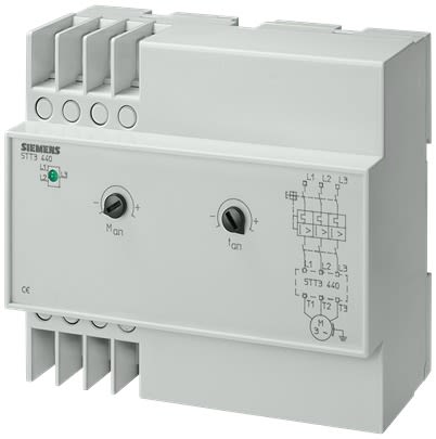Siemens SENTRON Motor Starter, , 4.6 W, 400 V ac, 3 Phase [5TT3440]; 613-317