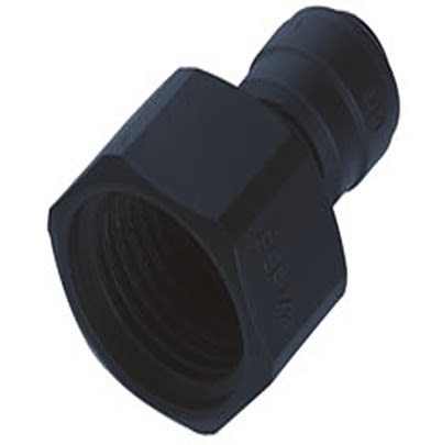 Norgren Pneufit D Series Push-in Fitting, Push In 8 mm to G 1/4, Threaded Connection Style, D022C1028 [D022C1028]; 613-431