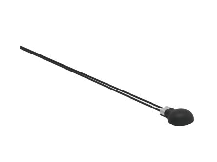 TE Connectivity Fluoropolymer NTC Thermistor, -40°C Min, +125°C Max, 6.6mm Probe [GAG4K7D421LEVB]; 613-536