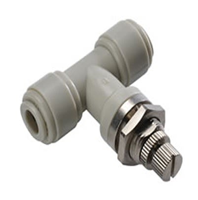 Norgren Pneufit D Series Push-in Fitting, Push In 1/4 in to M12, Threaded Connection Style, D20GP0400 [D20GP0400]; 613-602