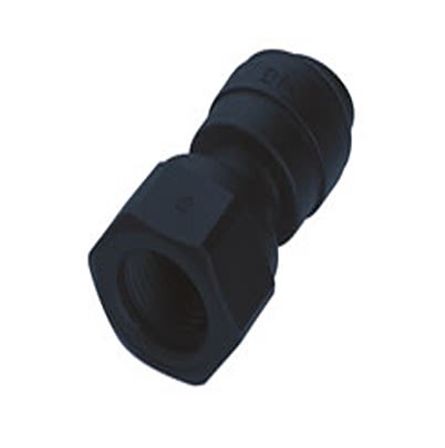 Norgren Pneufit D Series Push-in Fitting, Push In 6 mm to UNF 7/16-20, Threaded Connection Style, D042D062Y [D042D062Y]; 613-608