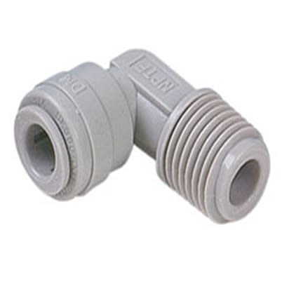 Norgren Pneufit D Series Push-in Fitting, Push In 1/4 in to NPT 3/8, Threaded Connection Style, D24450438 [D24450438]; 613-683