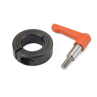 Ruland Shaft Collar, One Piece, Clamp, Bore 21mm, OD 42mm, W 15mm, Aluminium [LVO-MCL-21-AN]; 614-855