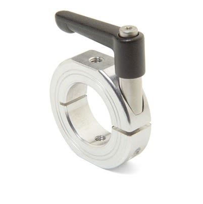 Ruland Shaft Collar, One Piece, Clamp, Bore 20mm, OD 40mm, W 15mm, Aluminium [LV-OF-MCL-20-A]; 615-004