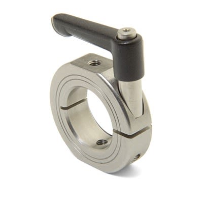 Ruland Shaft Collar, One Piece, Clamp, Bore 30mm, OD 54mm, W 15mm, 303 Stainless Steel [LV-OF-MCL-30-SS]; 615-011
