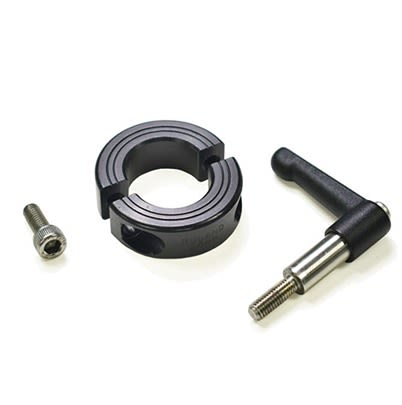 Ruland Shaft Collar, Two Piece, Clamp, Bore 13mm, OD 30mm, W 11mm, Aluminium [LV-MSP-13-AN]; 615-788