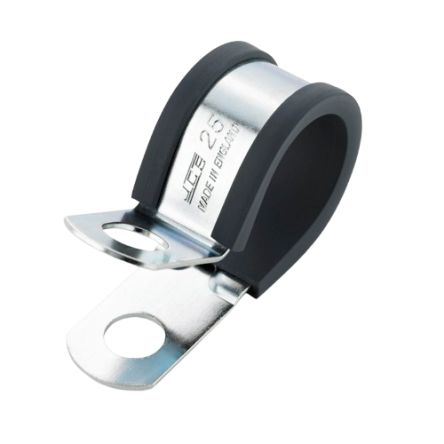 JCS 28mm Black, Zinc-Plated Mild Steel P Clip [PNZH28BG]; 616-300