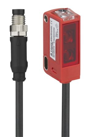 Leuze Diffuse Reflection Photoelectric Sensor, Rectangular Sensor, 0.005 → 0.45 m Detection Range [HT3C/4P-200-M8]; 616-357