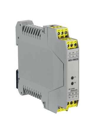 Leuze MSI-RM2B Safety Relay 24V 1 Safety Contacts [MSI-RM2B-01]; 616-393