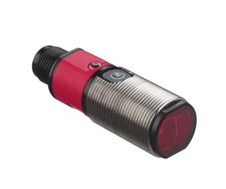 Leuze Diffuse Reflection Photoelectric Sensor, Cylindrical Sensor, 0.001 → 0.7 m Detection Range [ET328.3/4P-M12]; 616-397