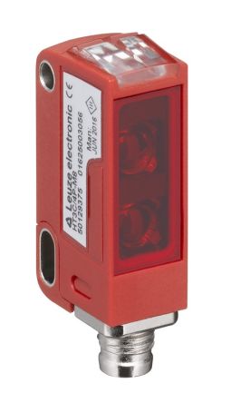 Leuze Retroreflective Photoelectric Sensor, Rectangular Sensor, 0.1 → 5 m Detection Range [PRK3C/6G-M8]; 616-426