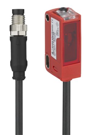 Leuze Reflection Photoelectric Sensor, Rectangular Sensor, 0 → 3 m Detection Range [PRK3C.T3/4T-200-M8]; 616-468
