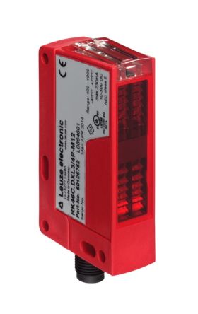 Leuze Retroreflective Photoelectric Sensor, Rectangular Sensor, 0 → 4 m Detection Range [RK46C.DXL3/4P-M12]; 616-479
