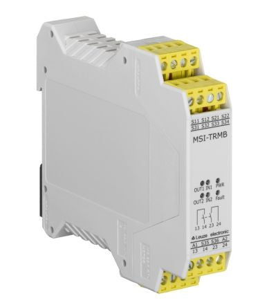 Leuze MSI-TRM Safety Relay 24V 1 Safety Contacts [MSI-TRMB-01]; 616-486