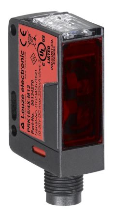 Leuze Retroreflective Photoelectric Sensor, Rectangular Sensor, 0.05 → 7 m Detection Range [PRK15.XD1/4P-M12]; 616-492