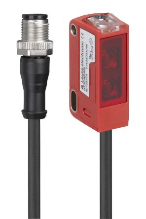 Leuze Diffuse Reflection Photoelectric Sensor, Rectangular Sensor, 0.005 → 0.45 m Detection Range [HT3C/4P-200-M12]; 616-502