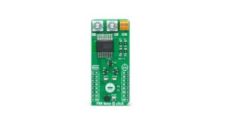 MikroElektronika PWR Meter 3 Click - 60A Sensor Add-On Board Add On Board for Power Mnitoring Device Industrial [MIKROE-6631]; 616-991
