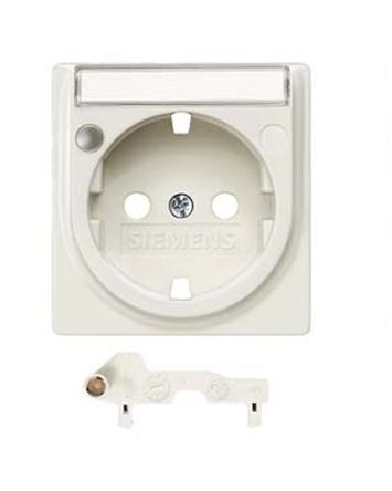Siemens DELTA White Plug Socket, 16A, Schuko [5UH1311]; 617-079