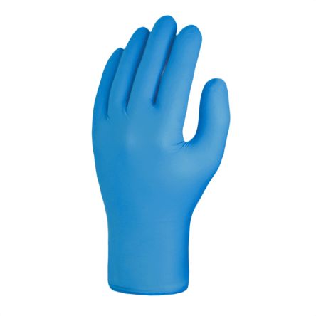 Skytec SKG Blue Powder-Free Nitrile Disposable Gloves, Size M, 10 per Pack [SKG00310D]; 617-947