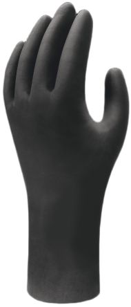 Showa Showa Black Nitrile Anti-Static Work Gloves, Size XXL, Uncoated Coating [SHO6112]; 618-010
