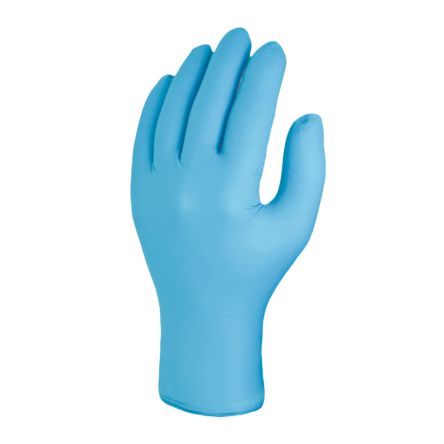 Skytec SKYUTAH Blue Powder-Free Nitrile Disposable Gloves, Size XXL, 10 per Pack [SKYUTAH]; 618-148