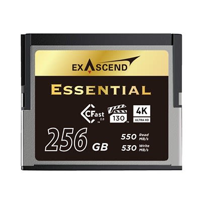 Exascend CFast Card, 256GB [EXSD3X256GB]; 618-569