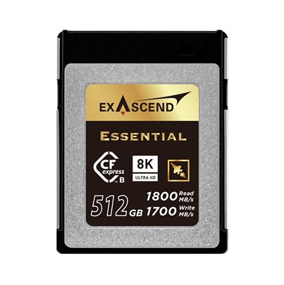 Exascend CFexpress Type B, 512GB [EXPC3E512GB]; 618-577