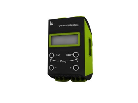 Tele Phase Monitoring Relay, 1, 3 Phase, 24 → 240V ac, DIN Rail [G4BM480V12ADTL20]; 618-808