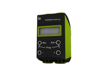 Tele Phase Monitoring Relay, 1, 3 Phase, 24 → 240V ac, DIN Rail [G4BM480V12ADTL20 24-240V AC/DC]; 618-809