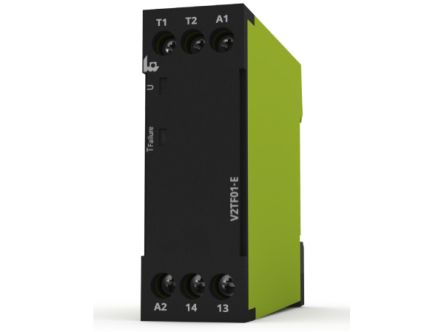 Tele Temperature Monitoring Relay, SPST, DIN Rail [V2TF01-E 230V AC]; 618-816