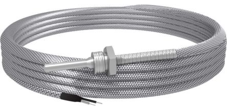 EmkoTCR Type J Thermocouple 50mm Length, 8mm Diameter → +400°C [TCR-M08-L050-K04.J]; 618-842
