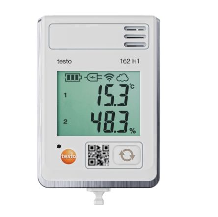 Testo TESTO 162 H1 Temperature & Humidity Data Logger Data Logger, Wi-Fi, 1 Input Channel(s) [0572 1624]; 619-107