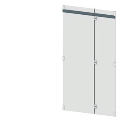 Siemens 8PQ2197 Series Lockable Sheet Steel RAL 7035 Double Door, 2000mm H, 1m W, 25mm D for Use with SIVACON S4 [8PQ2197-1BA13]; 621-273
