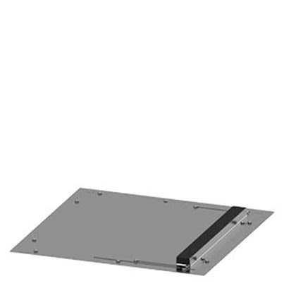 Siemens 8PQ2306 Series Sheet Steel Roof Plate, 26mm H, 600mm W, 600mm L for Use with SIVACON S4 [8PQ2306-6BA03]; 621-282
