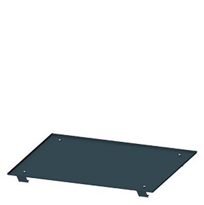 Siemens 8PQ2300 Series RAL 5020 Sheet Steel Roof Plate, 62mm H, 850mm W, 600mm L for Use with SIVACON S4 [8PQ2300-6BA16]; 621-320