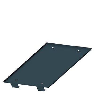 Siemens 8PQ2300 Series RAL 5020 Sheet Steel Roof Plate, 62mm H, 350mm W, 800mm L for Use with SIVACON S4 [8PQ2300-8BA05]; 621-323