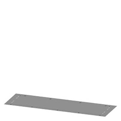 Siemens 8PQ2302 Series Sheet Steel Roof Plate, 2mm H, 1.2m W, 400mm L for Use with SIVACON S4 [8PQ2302-4BA02]; 621-329