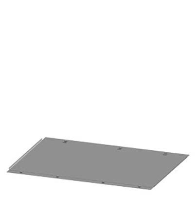 Siemens 8PQ2308 Series Sheet Steel Roof Plate, 2mm H, 800mm W, 600mm L for Use with SIVACON S4 [8PQ2308-6BA01]; 621-344
